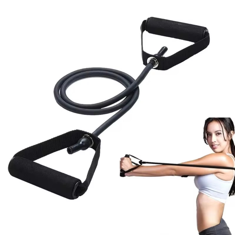 5-Level Resistance Hot Yoga Pull Rope Bands for Home Gym & Muscle Training