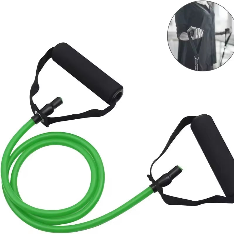 5-Level Resistance Hot Yoga Pull Rope Bands for Home Gym & Muscle Training